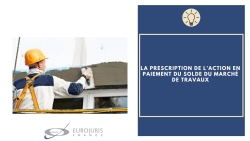 Action paiement solde travaux